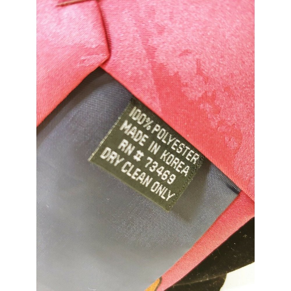 Looney Tunes Mania Tie Porky Tweety Sylvester Bugs Taz and Daffy Pre-Owned - Picture 3 of 4